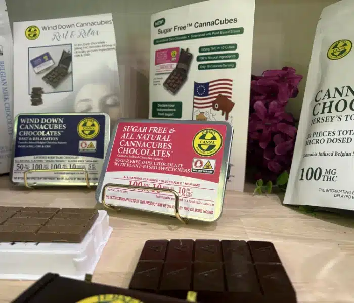 Sugar Free and All Natural chocolates from Cannacubes